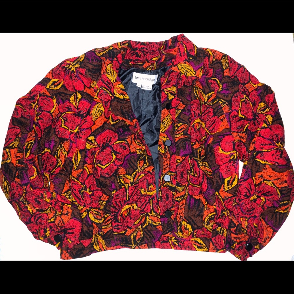 Vintage Breckenridge  Bright Blazer